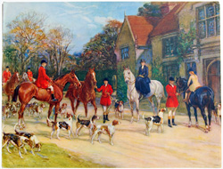 Fox hunting, polo and other horse prints